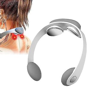 Massageador Impulsos Eletrico Pescoço Cervical Costa Ombro 5 Modos Coluna Massagem Relaxante