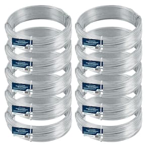 Kit C- 10 Arame Galvanizado Nº14 Bwg 14 Fio 2,10mm Liso 1kg