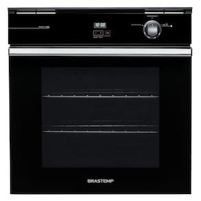 Forno de Embutir a Gás 78 Litros Preto Brastemp 220v