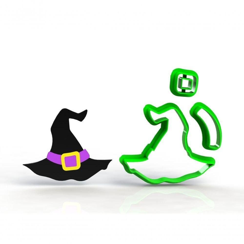 Cortador Chapéu Bruxa Mod 2 Halloween