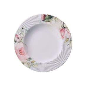 Prato Fundo Tramontina Ornatta Porcelana Decorada 23cm Tramontina