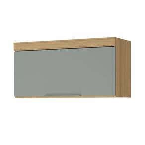 Armário 1 Porta Basculante Marquesa 80cm 100% Mdf Nature-verde