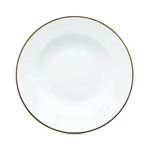 Jogo De Pratos Fundos Em Porcelana Flamingo Com 6 Peças 23,5cm Oxford Sofia