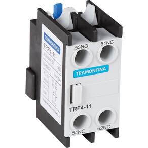 Contato Auxiliar Frontal Para Contator Tramontina Trf4-11 1nf+1na
