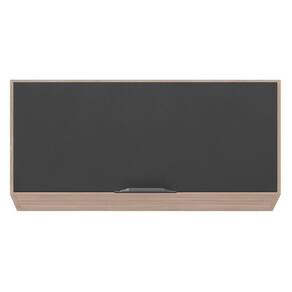 Armário Aéreo Firenze 70cm 1 Porta 94101 Demóbile Avena Touch E Grafito
