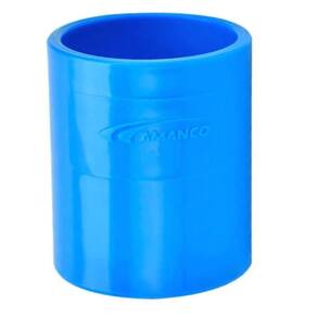 Luva 75mm Soldavel Irrigacao Azul Pvc Amanco