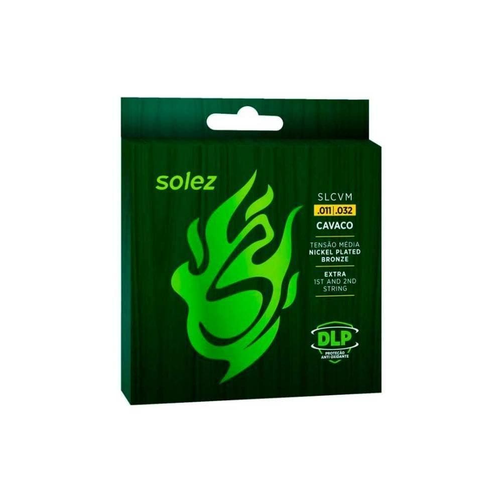 Jogo De Cordas P-cavaco Solez Slcv L Npb 0.011&quot;-0.032&quot; [f108]