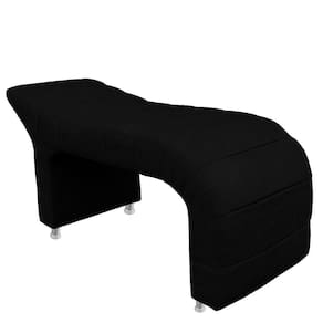 Maca Estofada Julia Para Estetica Facial Sombrancelha E Cilios Suede Preto