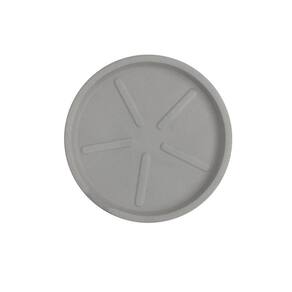 Base Redonda 24 X 3 Cm Cor 19 - Antique Cimento