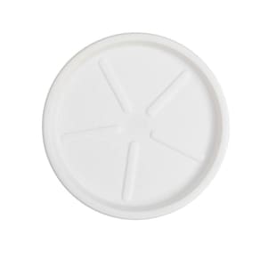 Base Redonda 32 X 3 Cm Cor 06 - Branco Sólido
