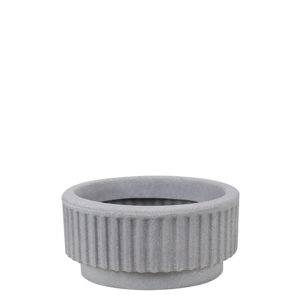 Vaso Sp27 Cilindro 20 X 10 Cm Cor 19 - Antique Cimento
