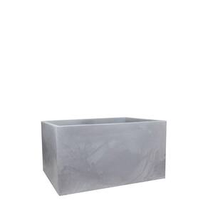 Jardineira Cubo 80 X 40 Cm Cor 19 - Antique Cimento