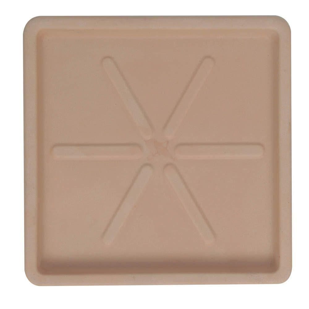Base Quadrada 30 X 3 Cm Cor 02 - Antique Terracota
