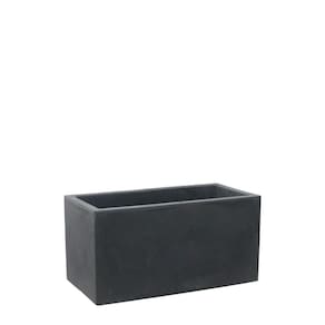 Jardineira Cubo 80 X 40 Cm Cor 18 - Antique Preto