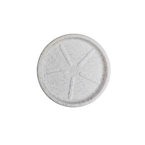 Base Redonda 20 X 3 Cm Cor 52 - Branco Artstone