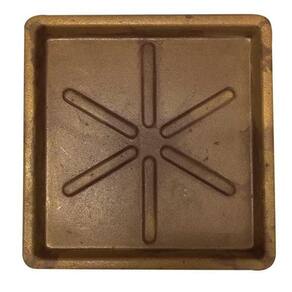 Base Quadrada 30 X 3 Cm Cor 28 - Antique âmbar