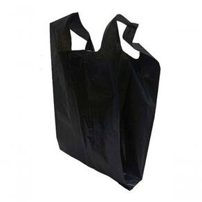 Sacola Plástica Reciclada Reforçada Preta Com 4kg Tamanho:40x50