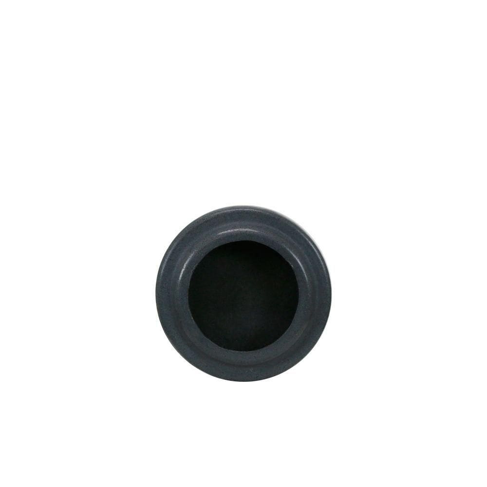 Prato Vaso Loft 13 X 3 Cm Cor 18 - Antique Preto