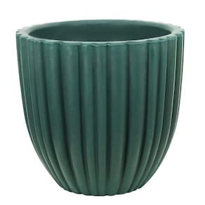 Vaso Redondo Cacau 70 X 70 Cm Cor 33 - Antique Verde