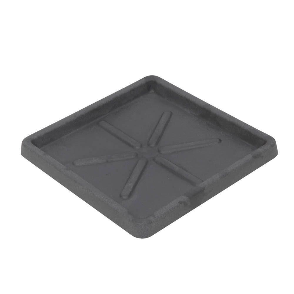 Base Quadrada 30 X 3 Cm Cor 18 - Antique Preto