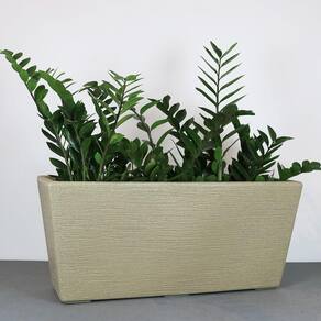 Jardineira Terra Trapézio 80 X 35 Cm Cor 11 - Granito Areia