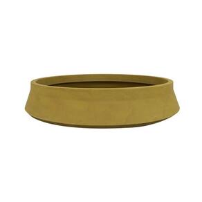 Vaso Vitória-régia Bowl 82 X 16 Cm Cor 28 - Antique âmbar