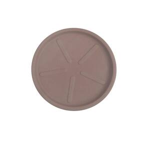 Base Redonda 24 X 3 Cm Cor 16 - Antique Castanho