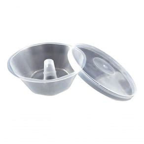 Forma Mini Pudim (plástico) 120ml - 30 Unid. C-tampa