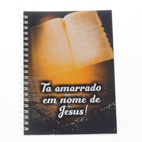 Caderno De Anotações - Coleção Religião - Capa Dura Capa/modelo Em Nome De Jesus
