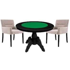 Mesa de Jogos Carteado Redonda com 2 Cadeiras