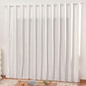 Cortina Em Jacquard Bahamas 2,00 X 1,70 Para Varão - Branca