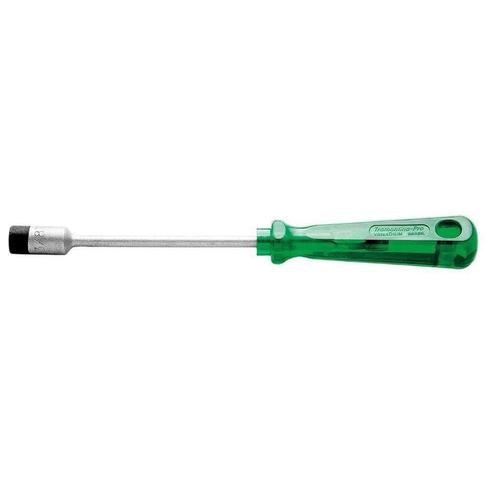 Chave De Fenda Canhão Em Aço Cromo Vanádio 3/8" X 125 Mm Tramontina Pro Tramontina