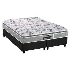 Cama Box King: Colchão Anatômico Probel Próextreme Plus + Base Crc Suede Gray(193x203)