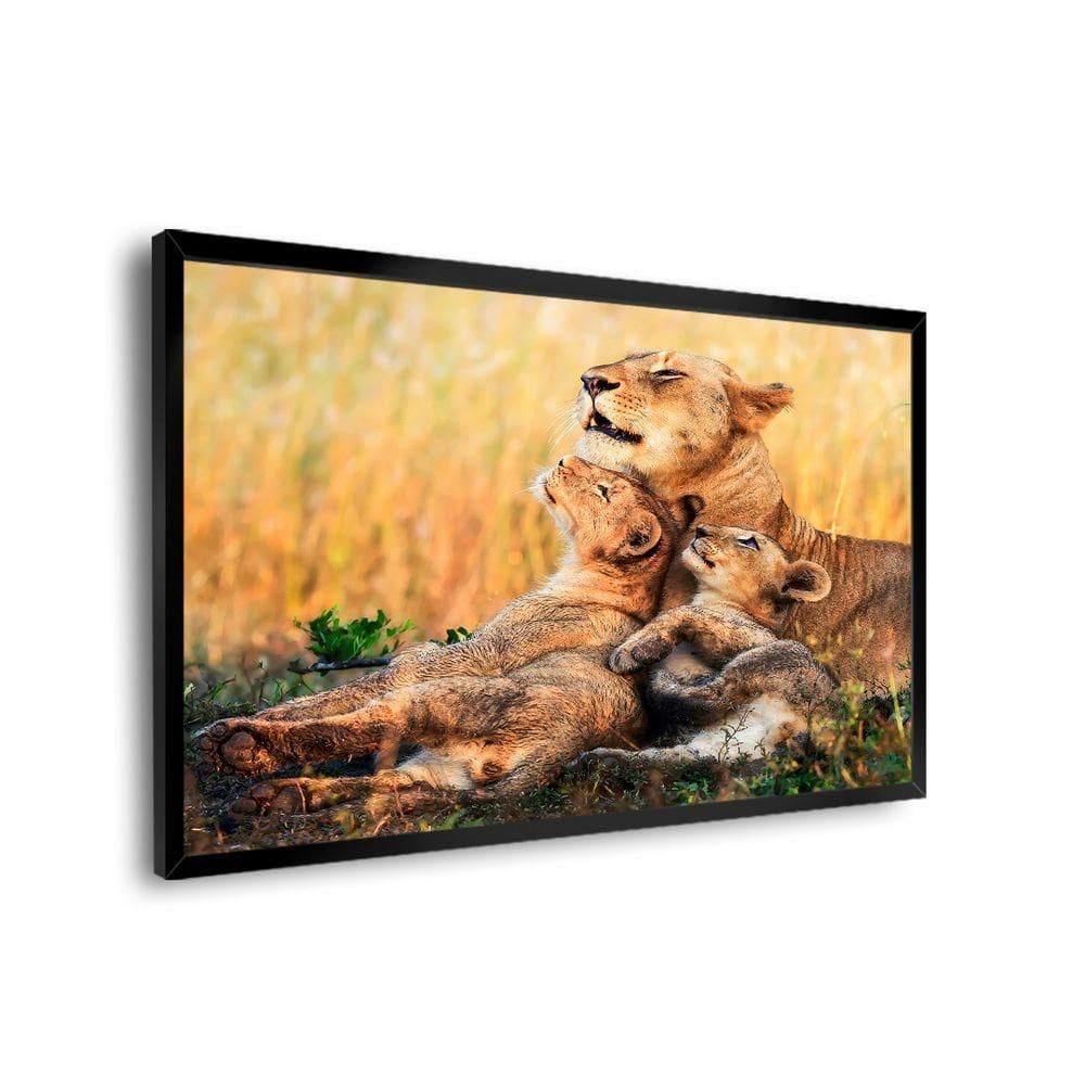 Quadro Decorativo Leoa Rainha
