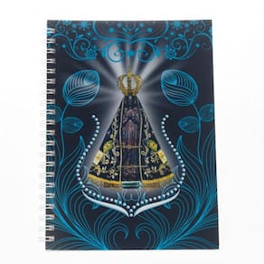 Caderno De Anotações - Coleção Religião - Capa Dura Capa/modelo Nossa Senhora