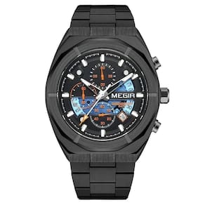 Relógios De Quartzo Masculino Smael Mg-2225g à Prova D`água Preto