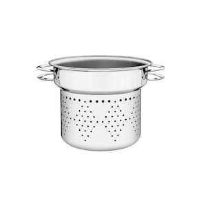 Cozi-pasta Tramontina Solar Em Aço Inox 24 Cm 8 L Tramontina