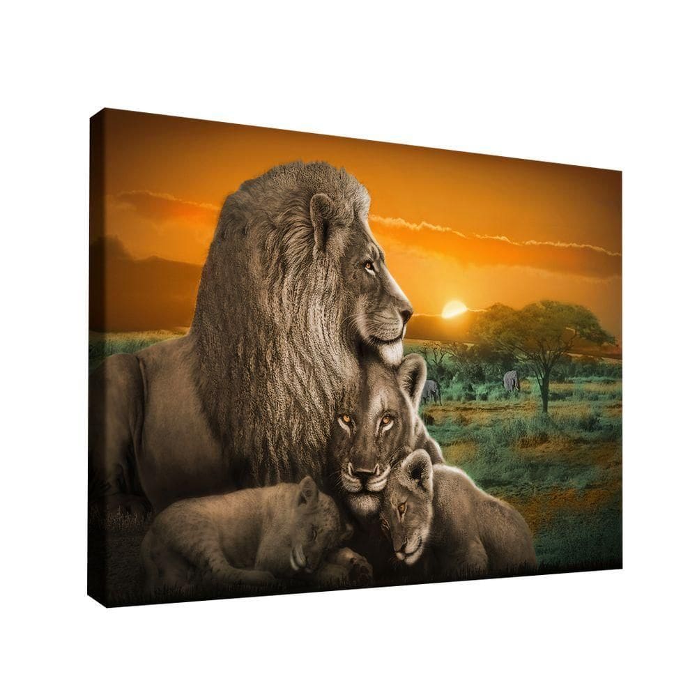 Quadro Família Maravilhosa -- Br Artes