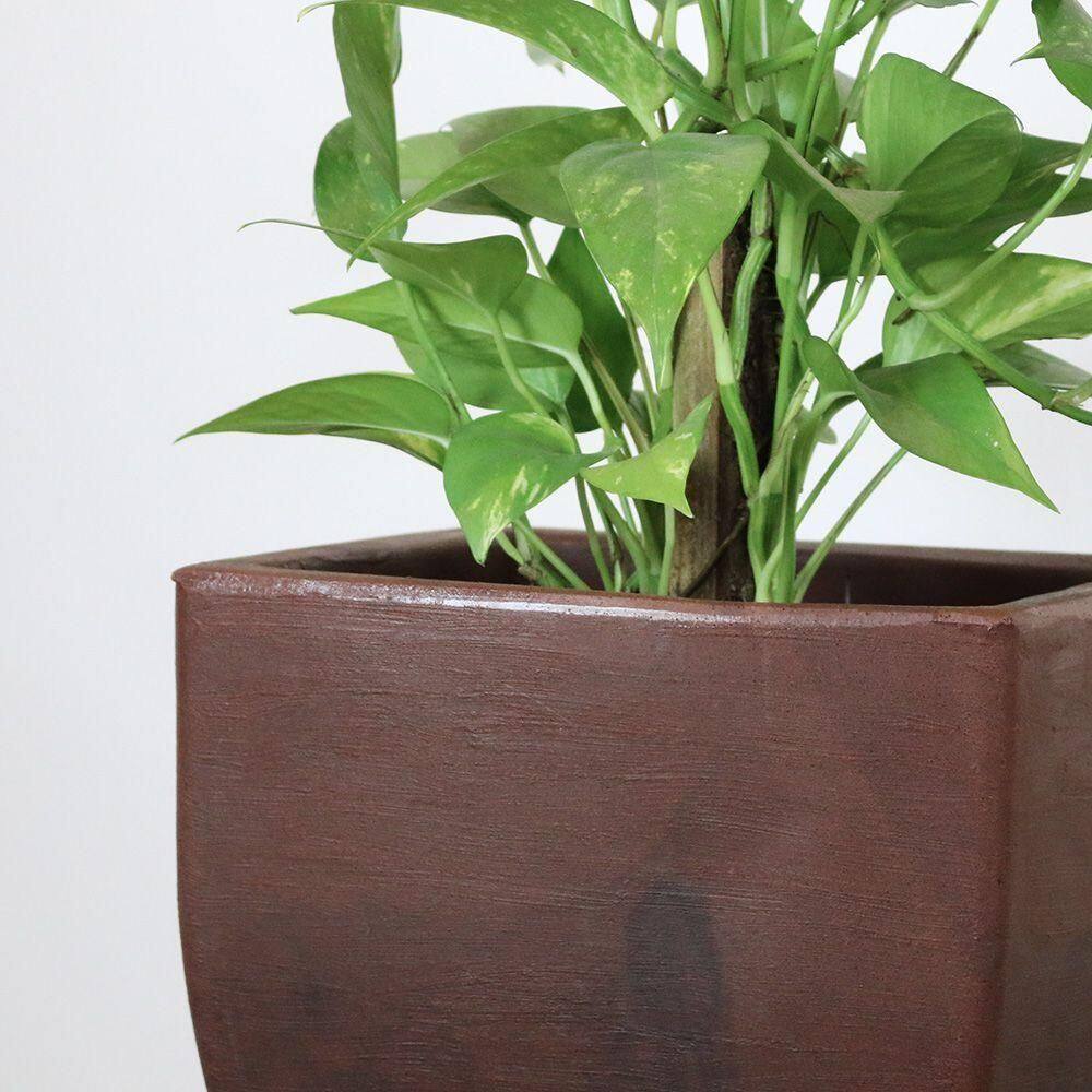 Vaso Malta Trapézio 30 X 30 Cm Cor 09 - Antique Rusty