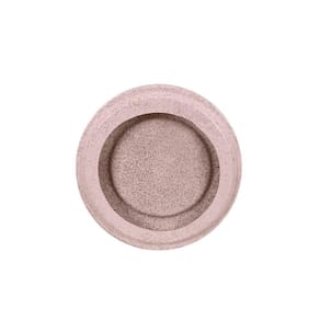 Prato Vaso Loft 23 X 3 Cm Cor 54 - Rose Artstone