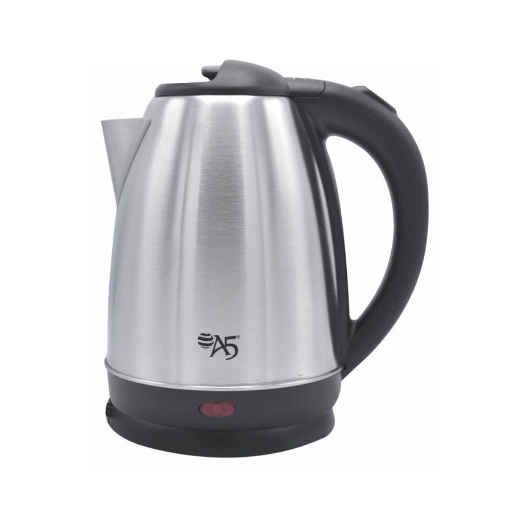 Chaleira Elétrica 1,8l Em Inox 220v 1500w Rápida Fervura