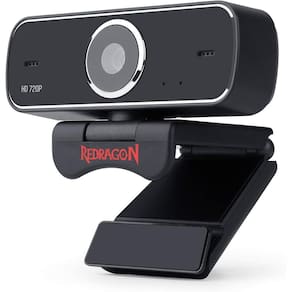 Câmera Web Redragon Fobos Gw600 Hd 30fps Cor Preto