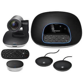 Webcam com Expansao de Microfones Logitech Group 960-001060