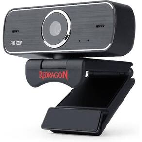 Câmera Webcam Redragon Hitman Gw800-1 Full Hd - Preto