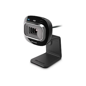 Webcam Microfone Integrado Microsoft Lifecam Hd-3000 Zoom 4x