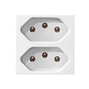 Modulo Tomada 2p+t Duplex 20a Revita Branco Soprano