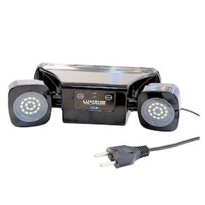 Luminária De Emergência Led 1200 Lúmens Basic Preto Luxpryme Ip-53 Bivolt