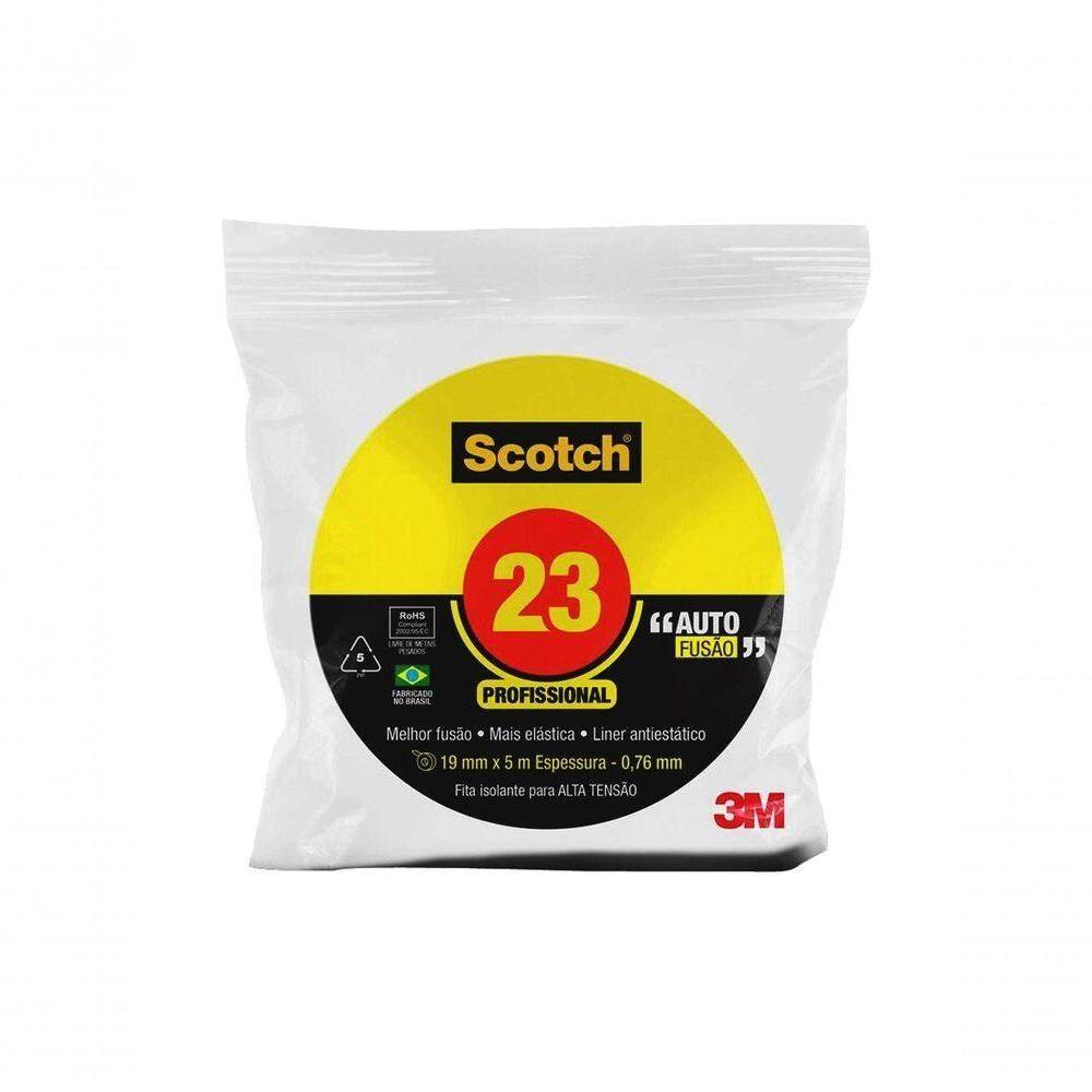 Fita Autofusao 23br 3m 19 Mm X 10 Metros