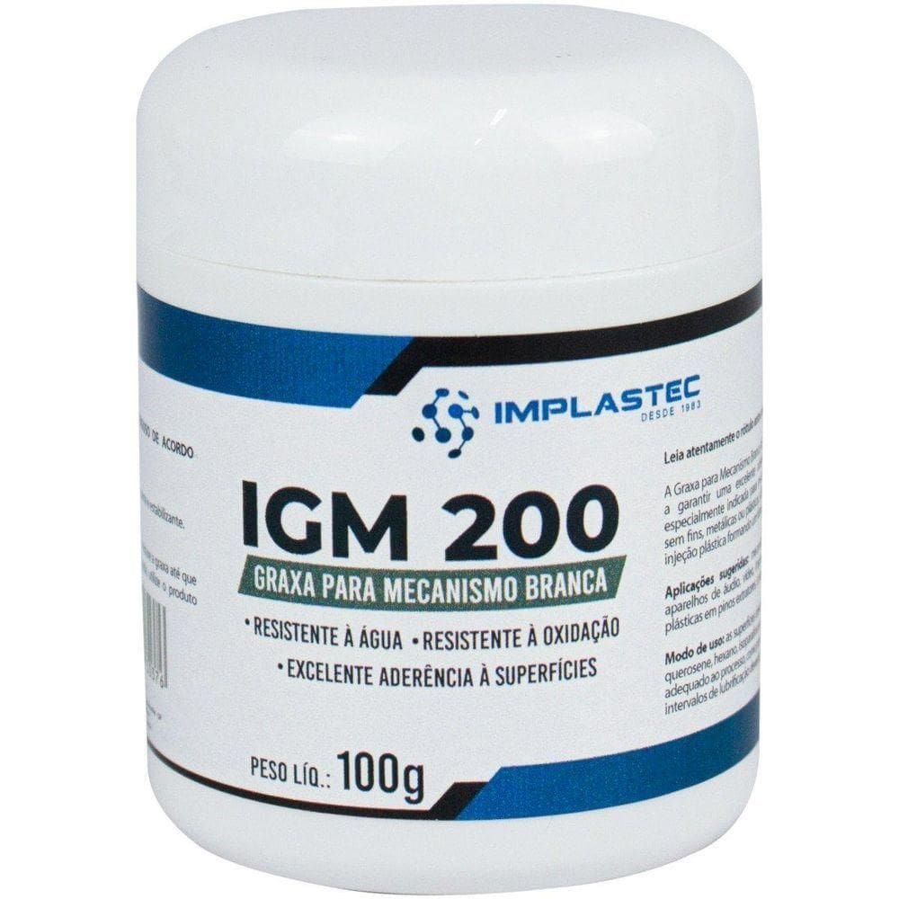 Graxa Branca Para Mecanismos Pote 100g