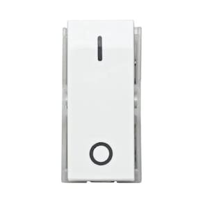 Modulo Interruptor Bipolar Simples Branco Duale Up Soprano